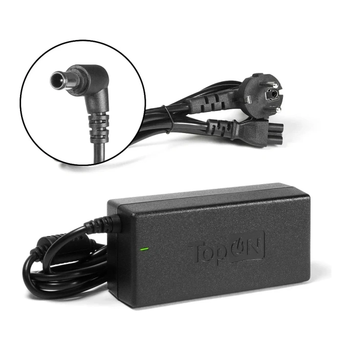 Блок питания TopOn для Sony 16V 4A (6.0x4.4) 65W VGP-AC16V19 TOP-SY02