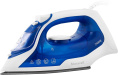 Утюг Maxwell MW-3007,  с паровым ударом,  2400Вт,  белый и синий
