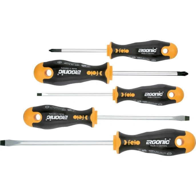 Набор отверток 5 шт в упаковке Felo Ergonic 40095318