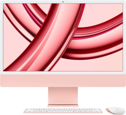 Моноблок Apple iMac A2873 24" 4.5K M3 8 core 4 8Gb SSD512Gb 10 core GPU macOS WiFi BT 143W клавиатура мышь Cam розовый 4480x2520 (MQRU3HN/A)
