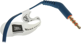 Наушники JBL TUNE 110 BLUE JBLT110BLU наушники с микрофоном, внутриканальные, портативные, 20-20000 Гц, кабель 1.2 м