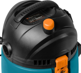 Строительный пылесос Bort BSS BSS-1220-M 1200Вт (уборка: сухая/сбор воды/выдув) синий