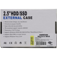 Espada HU307B Black Внешний бокс для 2.5" SATA устройств, USB3.0