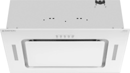 Встраиваемая вытяжка MEFERI Ultra INBOX52WH Glass, управление кнопочное, белый [inbox52wh glass ultra]