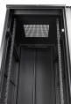 Шкаф коммутационный LanMaster TWT-CBB-22U-6X6-G1 напольный,  стеклянная передняя дверь,  22U,  600x600 мм
