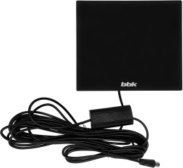 Антенна телевизионная BBK DA38 28дБ активная черный