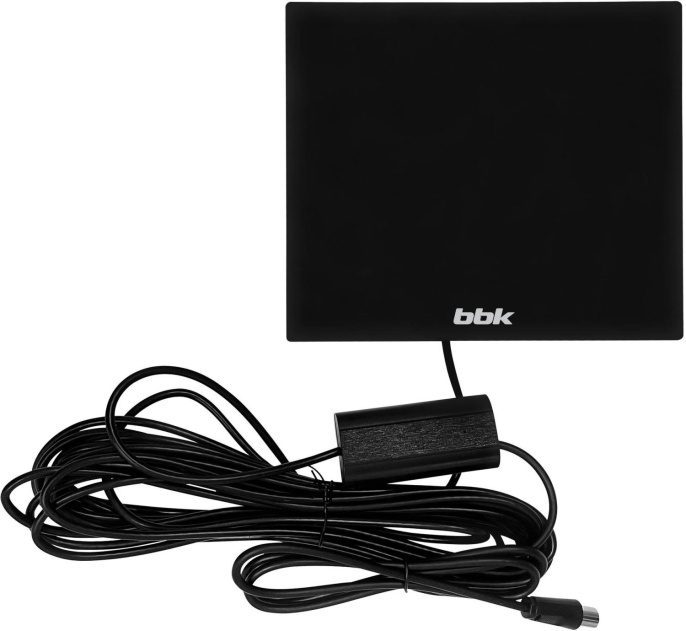Антенна телевизионная BBK DA38 28дБ активная черный
