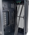 Корпус Оклик OCC-MN301 черный без БП mATX 1x80mm 2x120mm 1xUSB2.0 1xUSB3.0 audio
