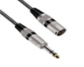 Кабель CABLETIME CF41P (CT-6MXF-ZB5) 5 м, 6,35 мм — XLR, черный