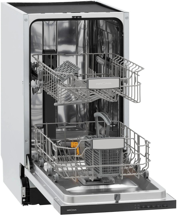 Посудомоечная машина встраив. Krona GARDA 45 BI V2 2100Вт узкая серебристый инвертор (КА-00010305)