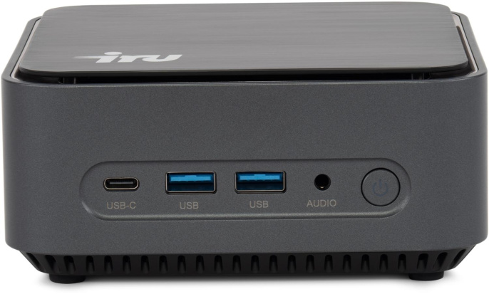 Неттоп IRU Planio 110ALCN N100 0.8 8Gb SSD240Gb UHDG без ОС GbitEth WiFi BT 30W черный RUS 2173349