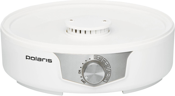 Сушилка для овощей и фруктов POLARIS PFD 2805, белый, 5 поддонов