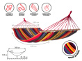 Гамак подвесной с брусками, 220х160 см, оранжевый, Garden Гарден , ARIZONE 28-102231