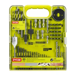 Набор сверл и бит 60 шт. Ryobi RAKDD60 5132004664