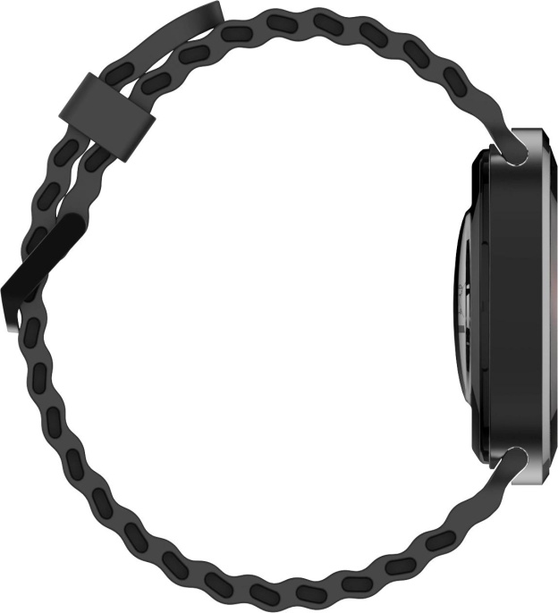 Смарт-часы TECNO Watch Neo,  1.43",  черный/оранжевый/черный [wn01]