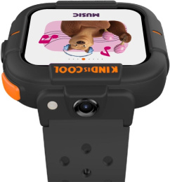 Elari KidPhone детские часы-телефон Маша и Медведь - черные