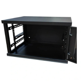 5bites Шкаф телекоммуникационный настенный TC5405-06B 6U / 540*400 / WALL / BLACK