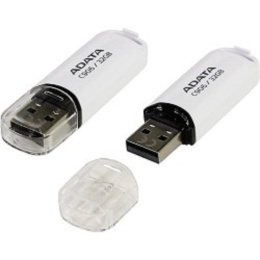 Флешка USB A-Data Classic C906 32ГБ, USB2.0, белый [ac906-32g-rwh]