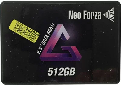 Накопитель SSD 512 Gb SATA 6Gb/s Neo Forza NFS011SA351-6007200 2.5" 3D TLC