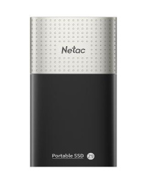128ГБ Внешний диск SSD NETAC Z9 NT01Z9-128G-32BK, USB-C, запись - 480МБ/с, чтение - 550МБ/с, черный
