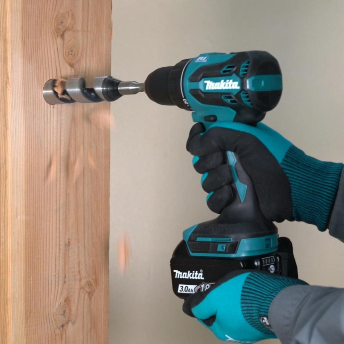 Дрель-шуруповерт Makita DDF490Z аккум. патрон:быстрозажимной