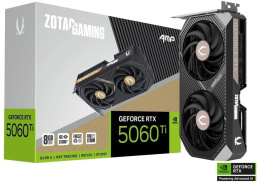 Видеокарта Zotac RTX5060Ti AMP 8GB GDDR7 128bit 3xDP HDMI 2FAN MEDIUM PACK ZT-B50610F-10M
