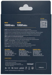 Накопитель SSD Patriot USB-C 512GB PTPL512GPEC Lite Transporter красный