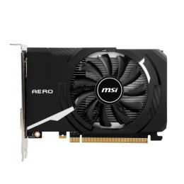 Видеокарта VGA MSI NVIDIA GeForce GT 1030 AERO ITX 4GD4 OC 4GB, DDR4/64-bit, PCIe 3.0, 1xHDMI 2.0, 1xDVI-D, 2-slot