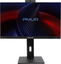 Моноблок Amur Тигр H6I12 АМУЕ.466219.004 23.8" Full HD i3 12100 3.3 8Gb SSD256Gb UHDG 730 без ОС GbitEth WiFi BT 120W клавиатура мышь Cam черный 1920x1080 RUS (АМУЕ.466219.004 2171379)