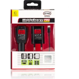 Зарядное устройство Heyner 3 в 1 с USB, для iPhone5/iPad4/iPod, вход 12/24 В, выход 230 В, 50-60 Hz 511720