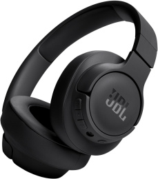 Наушники JBL Tune 720BT Черный JBLT720BTBLK беспроводные, полноразмерные, микрофон, отсоединяемый кабель, складная конструкция, разъем штекера: mini jack 3.5 мм, крепление: оголовье, чувствительность: 103 дБ