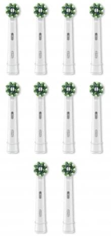 Насадка для зубных щеток Oral-B Pro Cross Action (упак.:10шт) белый Pro Cross Action и Pro 3D White
