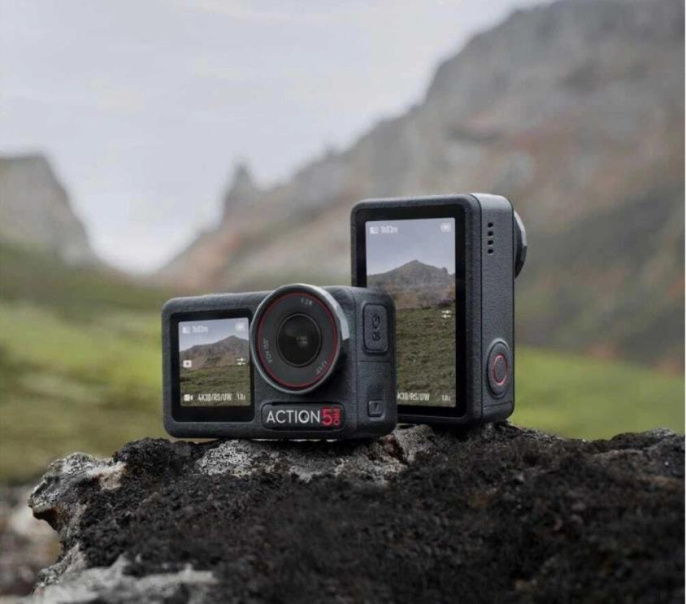 Экшн-камера DJI Osmo Action 5 Pro Standard Combo 4K,  WiFi,  черный