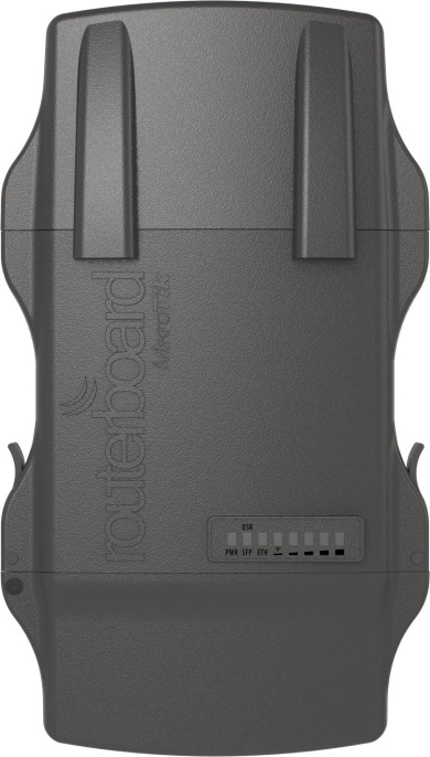 Точка доступа MikroTik NetMetal 5 (RB922UAGS-5HPACD-NM) AC900 10/100/1000BASE-TX черный