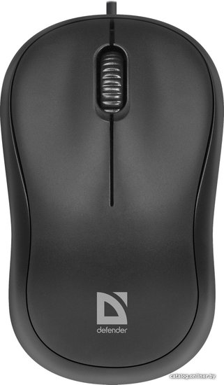 Мышь проводная DEFENDER Patch MS-759 черный (USB, 1000dpi, 3but) (52759)