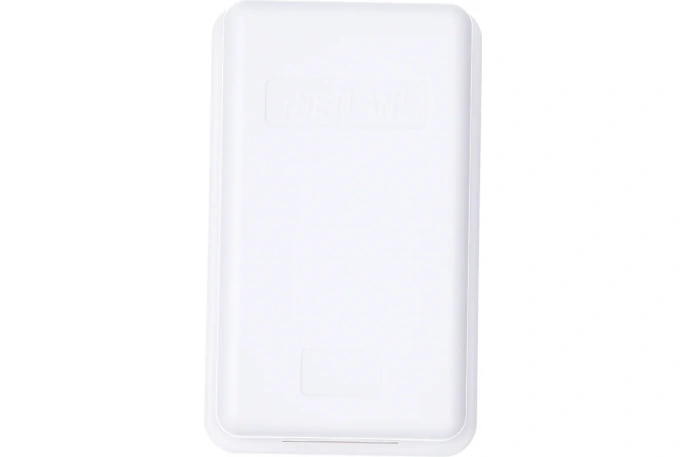 Розетка настенная NETLAN EC-UWO-1-UD2-WT-10 1 порт Кат.5e RJ45 / 8P8C 110 T568A / B неэкранир. белая уп-ка 10шт