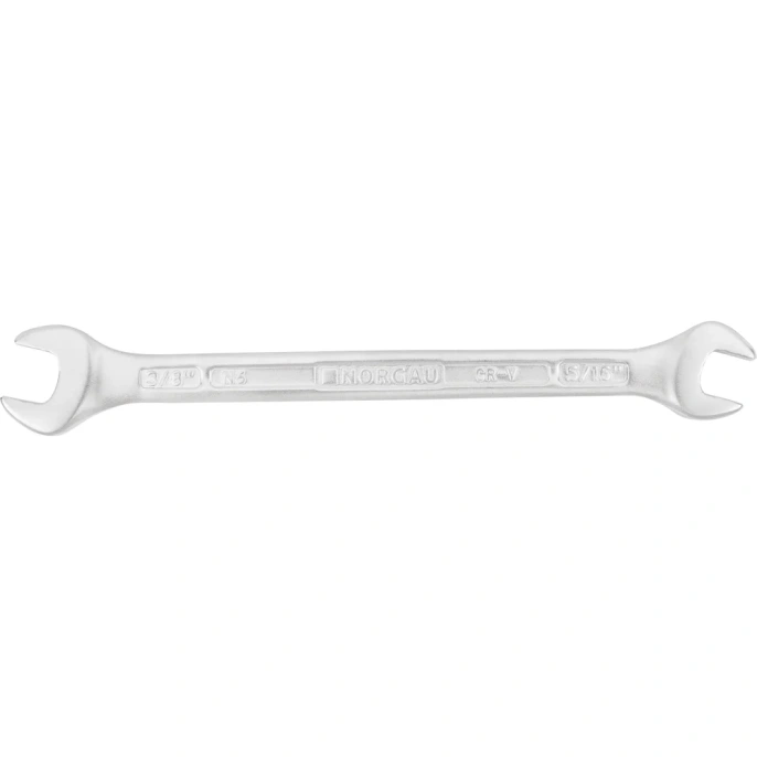 Двусторонний рожковый ключ NORGAU тип N6-5/16x3/8 5/16x3/8", длина 140 мм 060107352