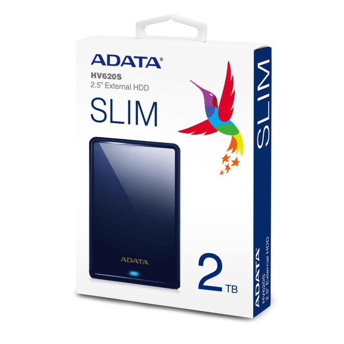 1ТБ Внешний диск HDD  A-Data HV620S, USB 3.1, синий [ahv620s-1tu31-cbl]