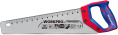 Ножовка WorkPro WP215010 450мм эргономичная ручка, со шкалой, прочное пильное полотно SK5, острые трехгранные зубья, конструкция 11 TPI, подходит для быстрой резки древесины, бамбука, ПВХ