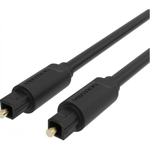 Кабель аудио VENTION BAEBG, TOS m - TOS m , 1.5м, GOLD, черный