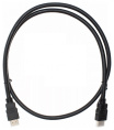 Кабель аудио-видео Cactus CS-HDMI.1.4-1,  HDMI (m) -  HDMI (m),  ver 1.4,  1м, GOLD,  черный