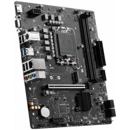 Материнская плата MSI PRO H610M-E DDR4 H610, LGA1700, 2*DDR4, 1*PCIEx16, 1*PCIEx1, 1*M.2, 4*USB3.2Gen1, 8*USB2.0, 4*SATA3.0, 1G, VGA, HDMI, M-ATX, RTL