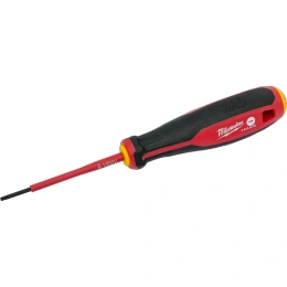 Отвертка Milwaukee 4932478712 (диэлектрическая VDE SL, 0.4x2.5x75, трехгранная рукоятка)