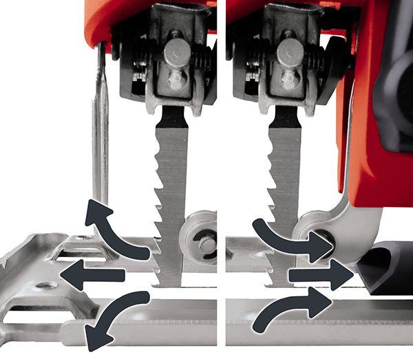 Лобзик Einhell TE-JS 100 750Вт 3000ходов/мин от электросети кейс в комплекте
