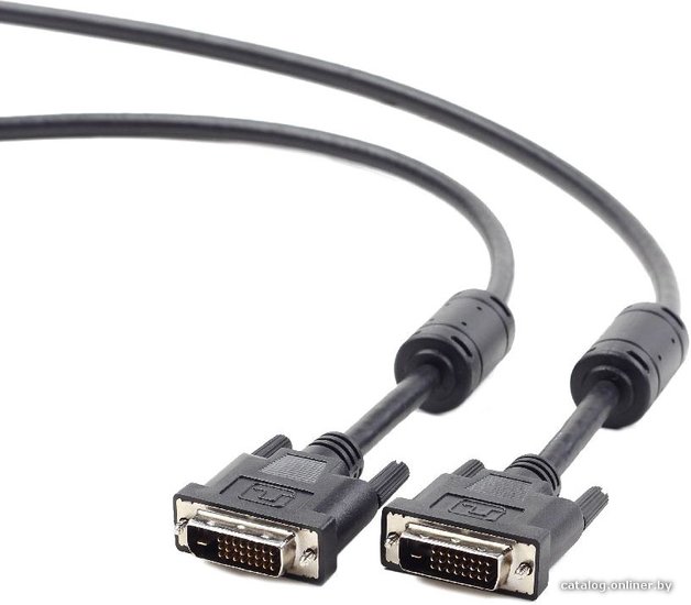 Кабель Cablexpert CC-DVI2-BK-6 DVI-DVI Dual 1.8м