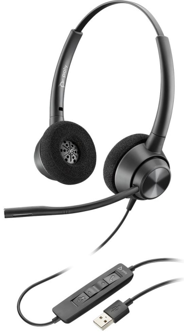 Гарнитура проводная/ EncorePro 320, EP320 USB-A, WW (767G0AA)