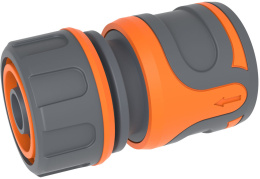 Коннектор для шланга Maxpiler MHC-008 для шланга диаметром: 1/2", быстросъемный, проходной, материал: высококачественный ударопрочный пластик, устойчивый к износу и перепадам давления, назначение: устанавливать на входной