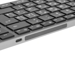 Беспроводная клавиатура Satechi Slim X3 Bluetooth Keyboard-RU. Раскладка - Русская. Цвет- Серый космос.