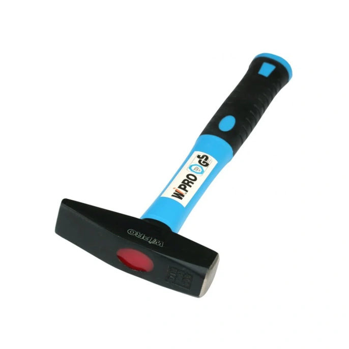 Слесарный молоток WIPRO двухкомпонентная рукоятка фиберглас+ПВХ и ТПР 0501-1000