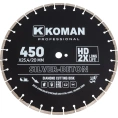 Диск алмазный KOMAN бетон, 450мм, 18" 450-0118